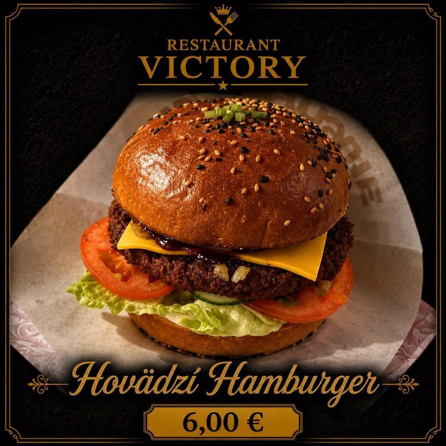 Hovädzí hamburger