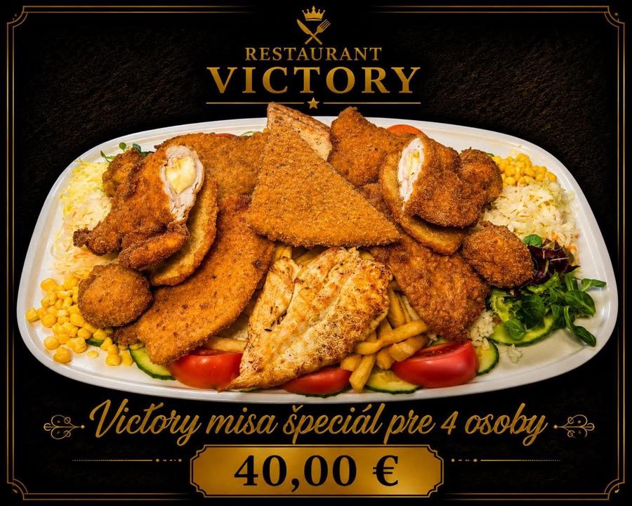 Victory misa špeciál pre 4 osoby
